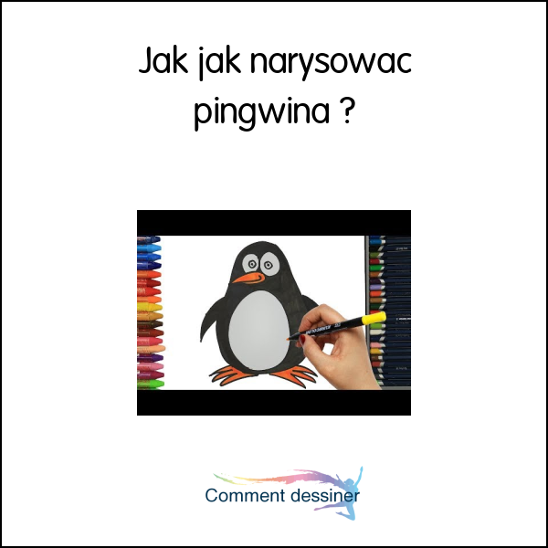 Jak jak narysować pingwina